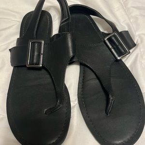 Black sandals